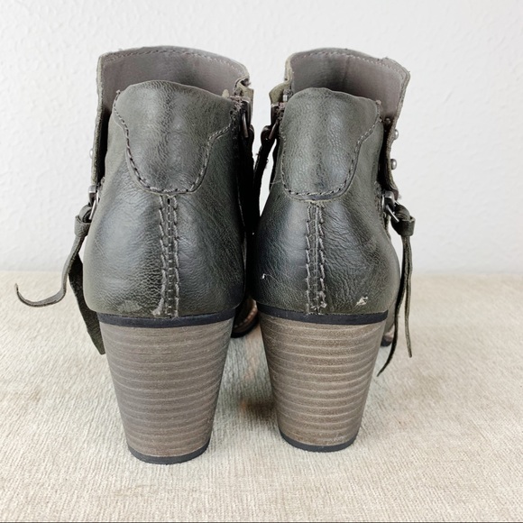 Dolce Vita Leather Ankle Boots 8 C224 - Picture 4 of 8